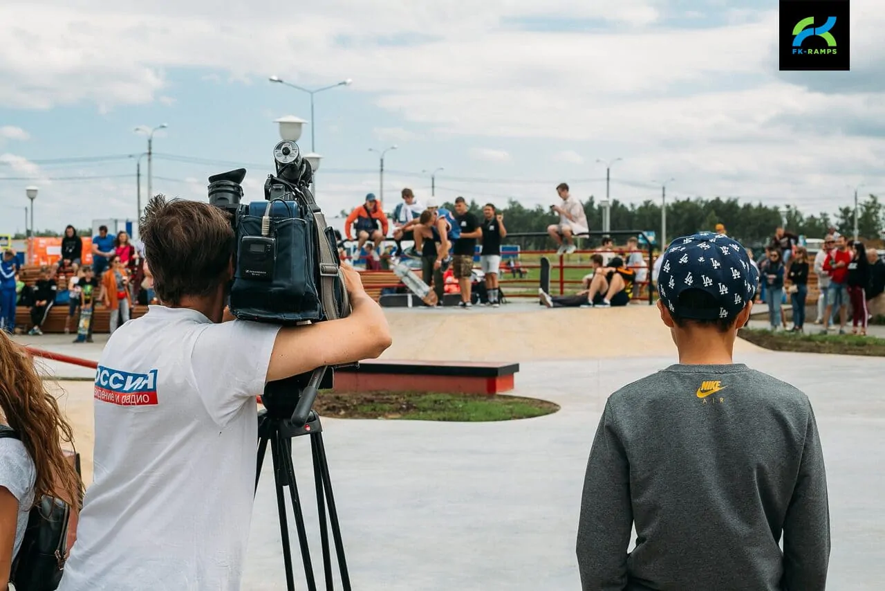 Открытие скейт-парка в Чебоксарах