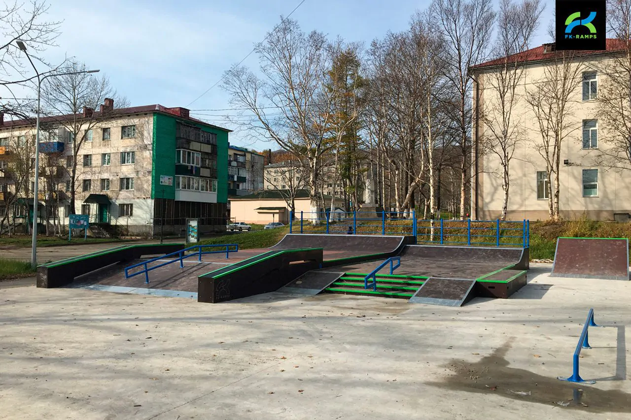 Скейт-парк в&nbsp;Макарове, Сахалинская область