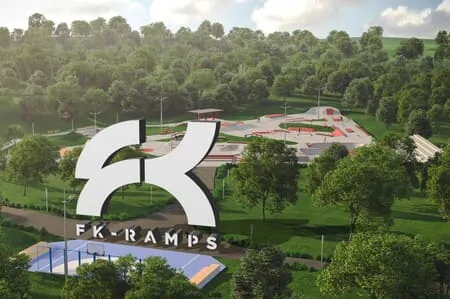 Новый проект скейтпарка от FK-ramps