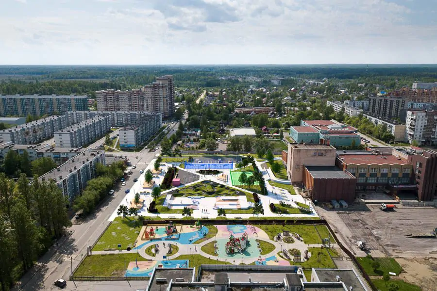 Спортивный парк Тосно. Архитектурная концепция