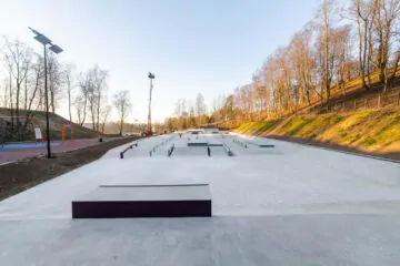 Скейт-парк и памп трек на Песчанке, Всеволожск превью 1