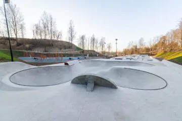 Скейт-парк и памп трек на Песчанке, Всеволожск превью 1
