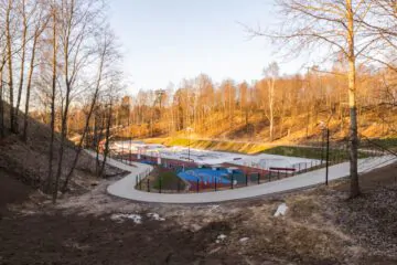 Скейт-парк и памп трек на Песчанке, Всеволожск превью 1