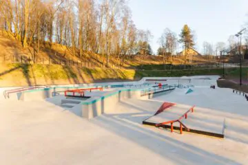 Скейт-парк и памп трек на Песчанке, Всеволожск превью 1