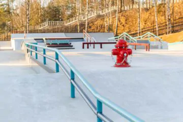 Скейт-парк и памп трек на Песчанке, Всеволожск превью 1