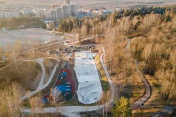 Скейт-парк и памп трек на Песчанке, Всеволожск превью 1