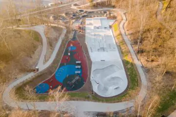 Скейт-парк и памп трек на Песчанке, Всеволожск превью 1