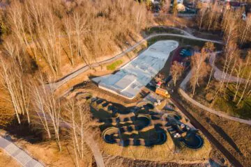 Скейт-парк и памп трек на Песчанке, Всеволожск превью 1