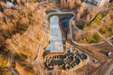Скейт-парк и памп трек на Песчанке, Всеволожск превью 1