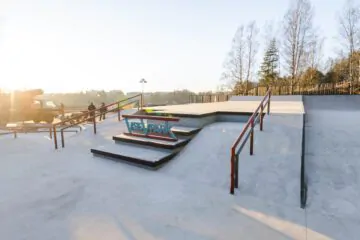 Скейт-парк и памп трек на Песчанке, Всеволожск превью 1