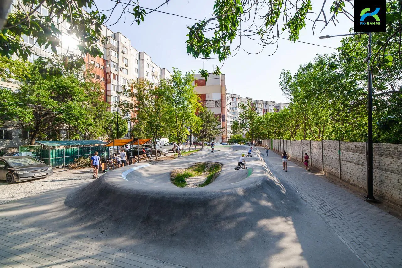 Асфальтовый памп-трек в&nbsp;Симферополе фото 7