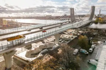 Бетонный боул и&nbsp;памп-трек под мостом Бетанкура превью 1