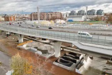 Бетонный боул и&nbsp;памп-трек под мостом Бетанкура превью 1