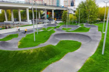 Асфальтовый памп-трек в&nbsp;Строгино (Москва) превью 1