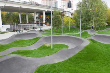 Асфальтовый памп-трек в&nbsp;Строгино (Москва) превью 1
