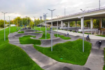 Асфальтовый памп-трек в&nbsp;Строгино (Москва) превью 1