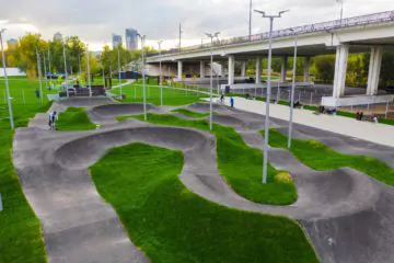 Асфальтовый памп-трек в&nbsp;Строгино (Москва) превью 1