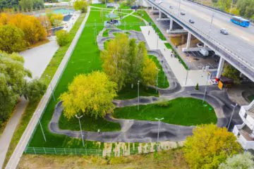 Асфальтовый памп-трек в&nbsp;Строгино (Москва) превью 1