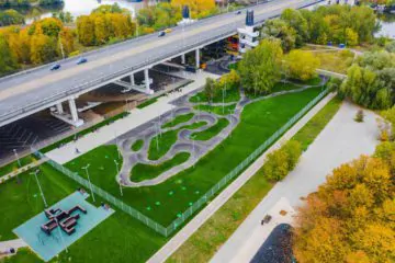 Асфальтовый памп-трек в&nbsp;Строгино (Москва) превью 1