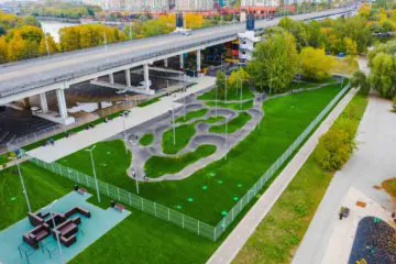 Асфальтовый памп-трек в&nbsp;Строгино (Москва) превью 1