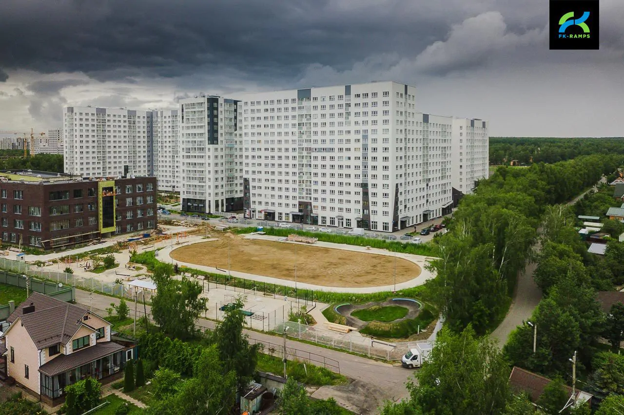 Асфальтовый памп-трек в&nbsp;ЖК&nbsp;Белые Ночи фото 6