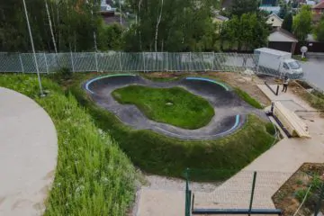 Асфальтовый памп-трек в&nbsp;ЖК&nbsp;Белые Ночи превью 1