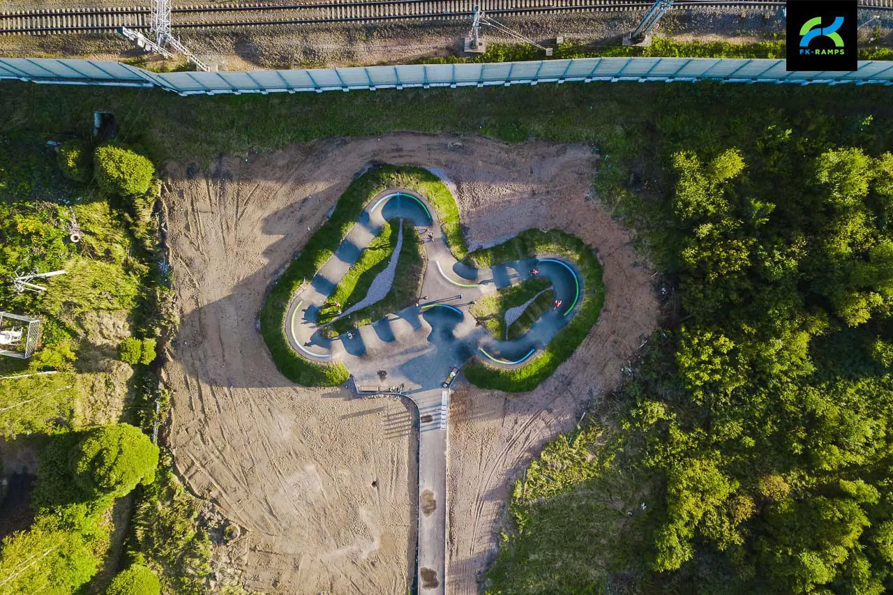 Асфальтовый памп-трек в&nbsp;городском посёлке Мга фото 20