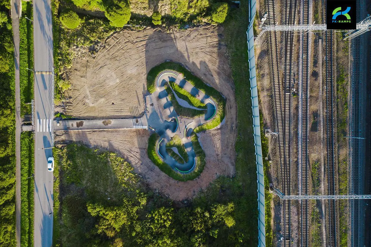 Асфальтовый памп-трек в&nbsp;городском посёлке Мга фото 19