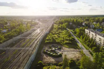 Асфальтовый памп-трек в&nbsp;городском посёлке Мга превью 1