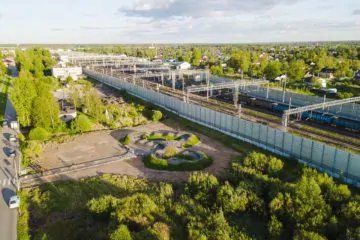 Асфальтовый памп-трек в&nbsp;городском посёлке Мга превью 1
