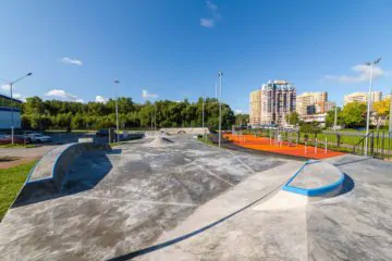 Бетонный скейт-парк на пр. Ветеранов, 58 превью 1