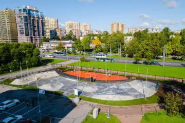 Бетонный скейт-парк на пр. Ветеранов, 58 превью 1