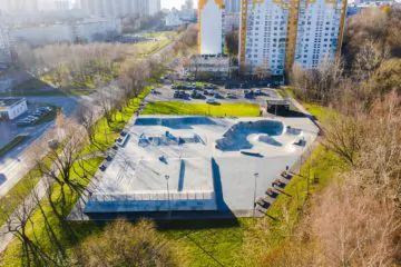 Бетонный скейт-парк на&nbsp;Айвазовского (Москва) превью 1