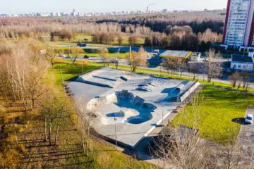 Бетонный скейт-парк на&nbsp;Айвазовского (Москва) превью 1