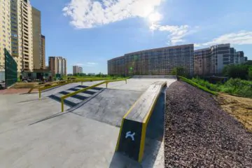 Бетонный скейт-парк Новое Девяткино превью 1
