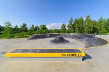 Бетонный скейт-парк Новое Девяткино превью 1