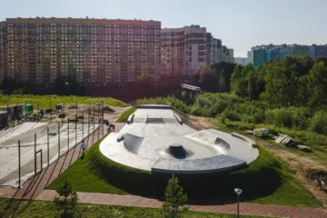 Бетонный скейт-парк Новое Девяткино превью 1