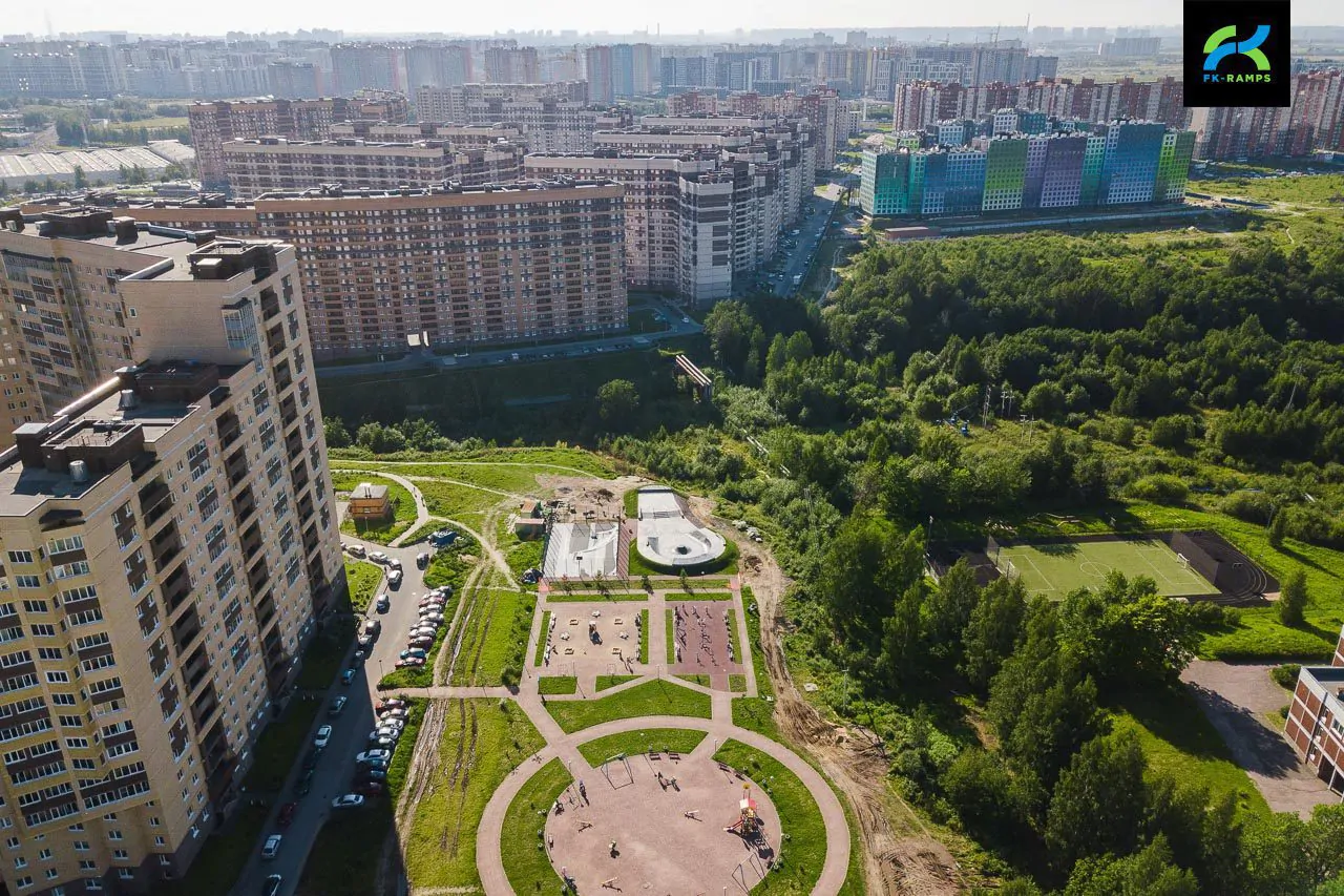 Бетонный скейт-парк Новое Девяткино фото 11