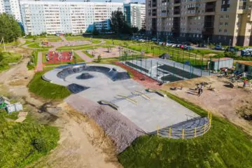 Бетонный скейт-парк Новое Девяткино превью 1