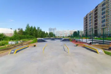 Бетонный скейт-парк Новое Девяткино превью 1