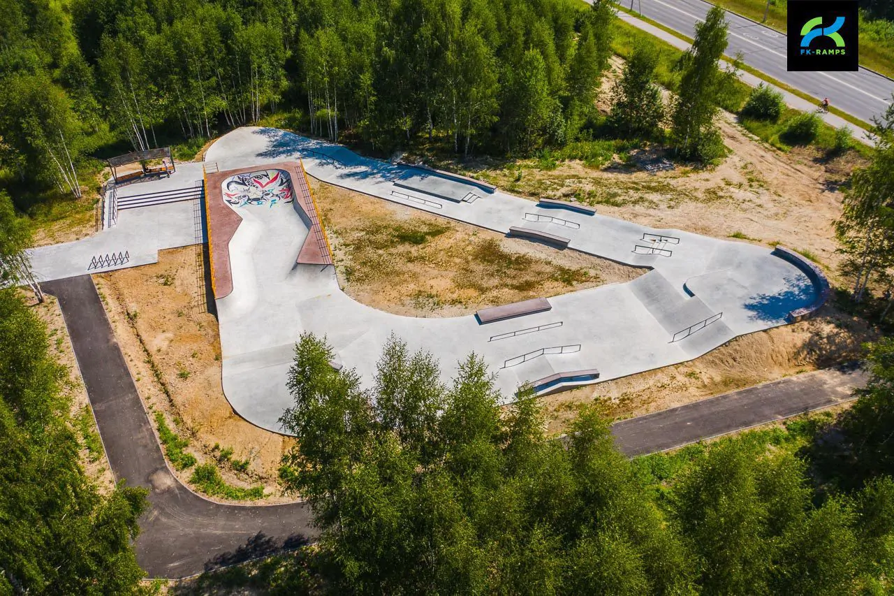 Бетонный скейт-парк в&nbsp;Егорьевске фото 12
