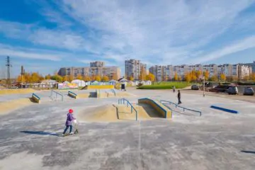 Бетонный скейт-парк в&nbsp;Металлострое превью 1