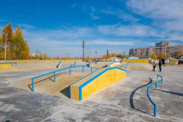 Бетонный скейт-парк в&nbsp;Металлострое превью 1