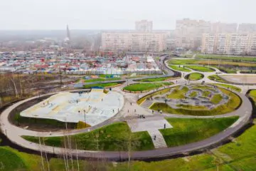 Бетонный скейт-парк в&nbsp;Металлострое превью 1