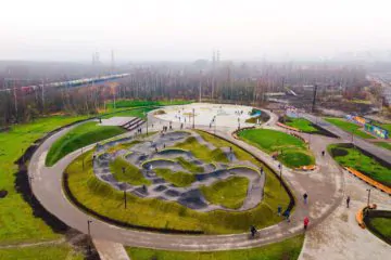 Бетонный скейт-парк в&nbsp;Металлострое превью 1