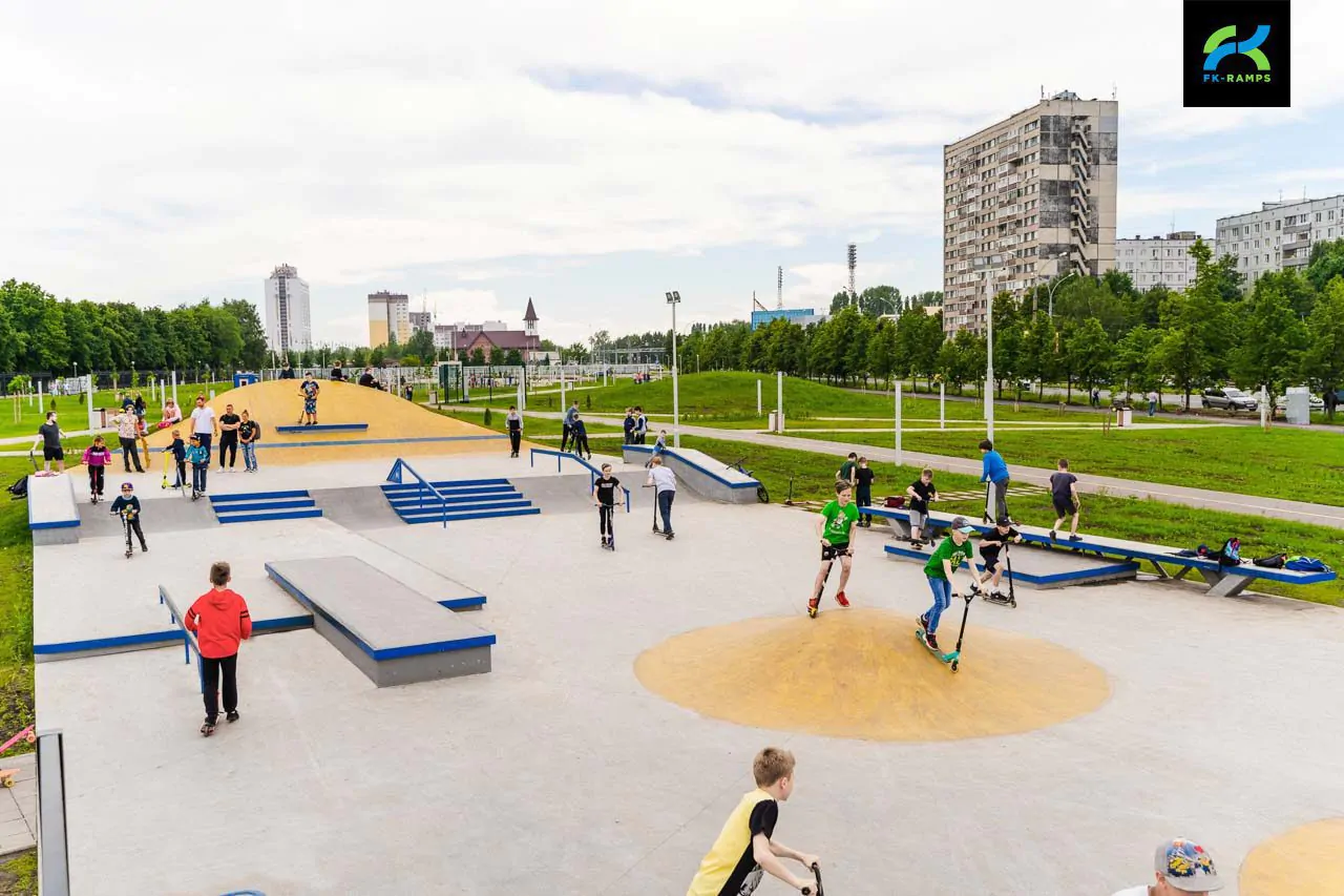 Бетонный скейт-парк в&nbsp;Тольятти фото 6