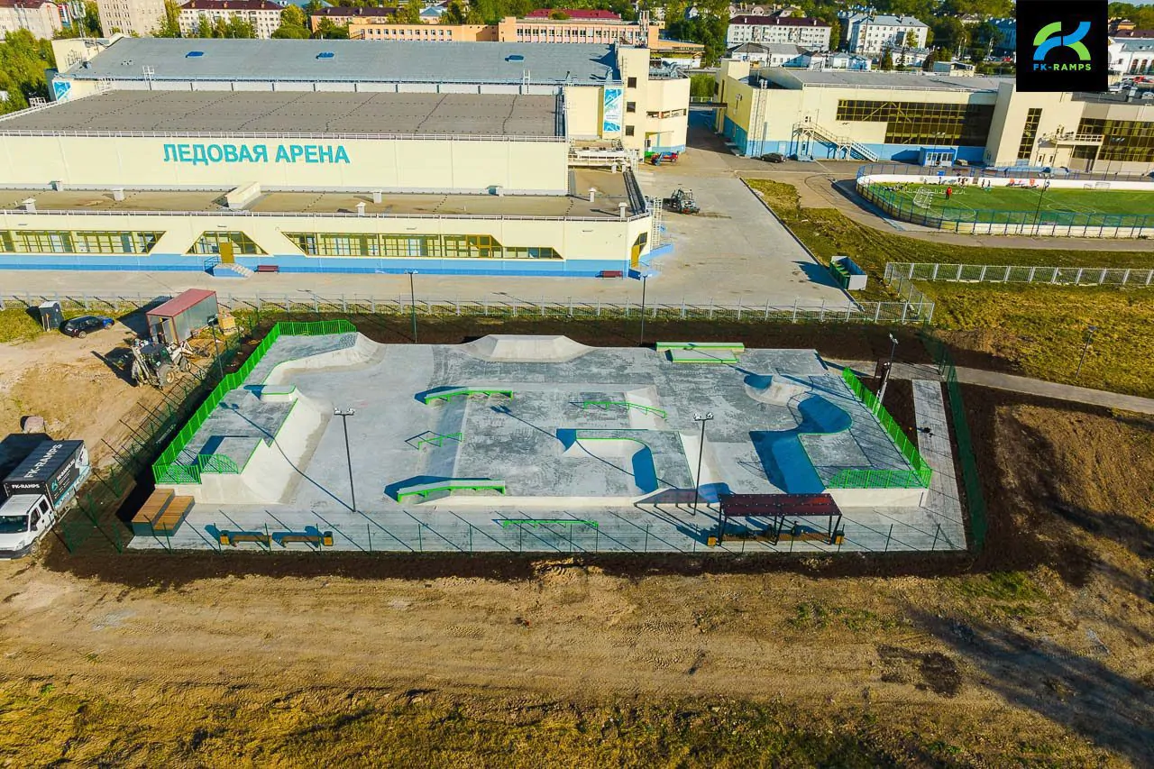 Бетонный скейт-парк в&nbsp;Великом Новгороде фото 22