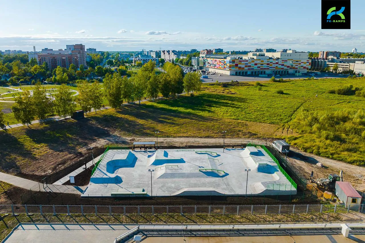 Бетонный скейт-парк в&nbsp;Великом Новгороде фото 25