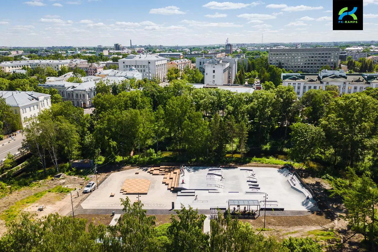 Бетонный скейт-парк в&nbsp;Вологде фото 46