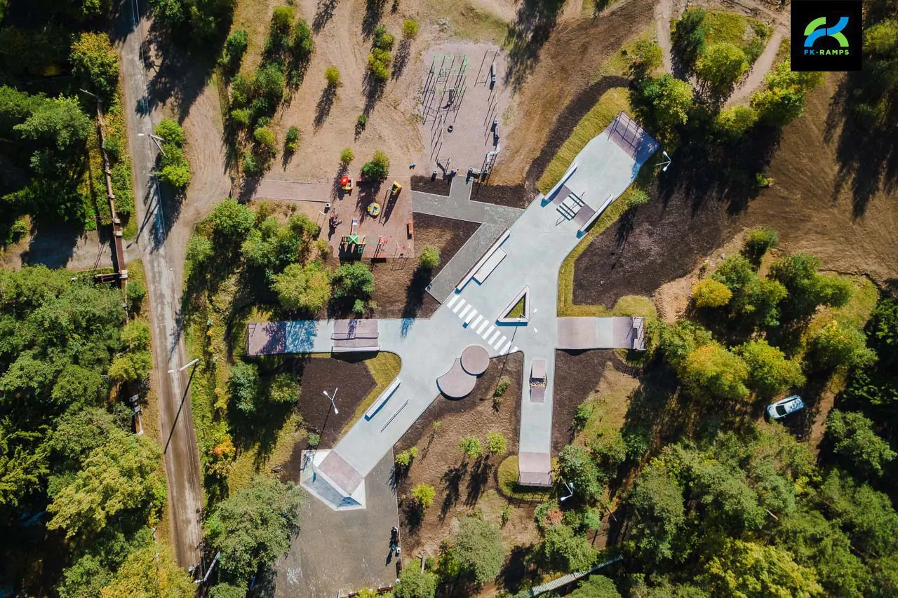 Бетонный скейт-парк во&nbsp;Всеволожске